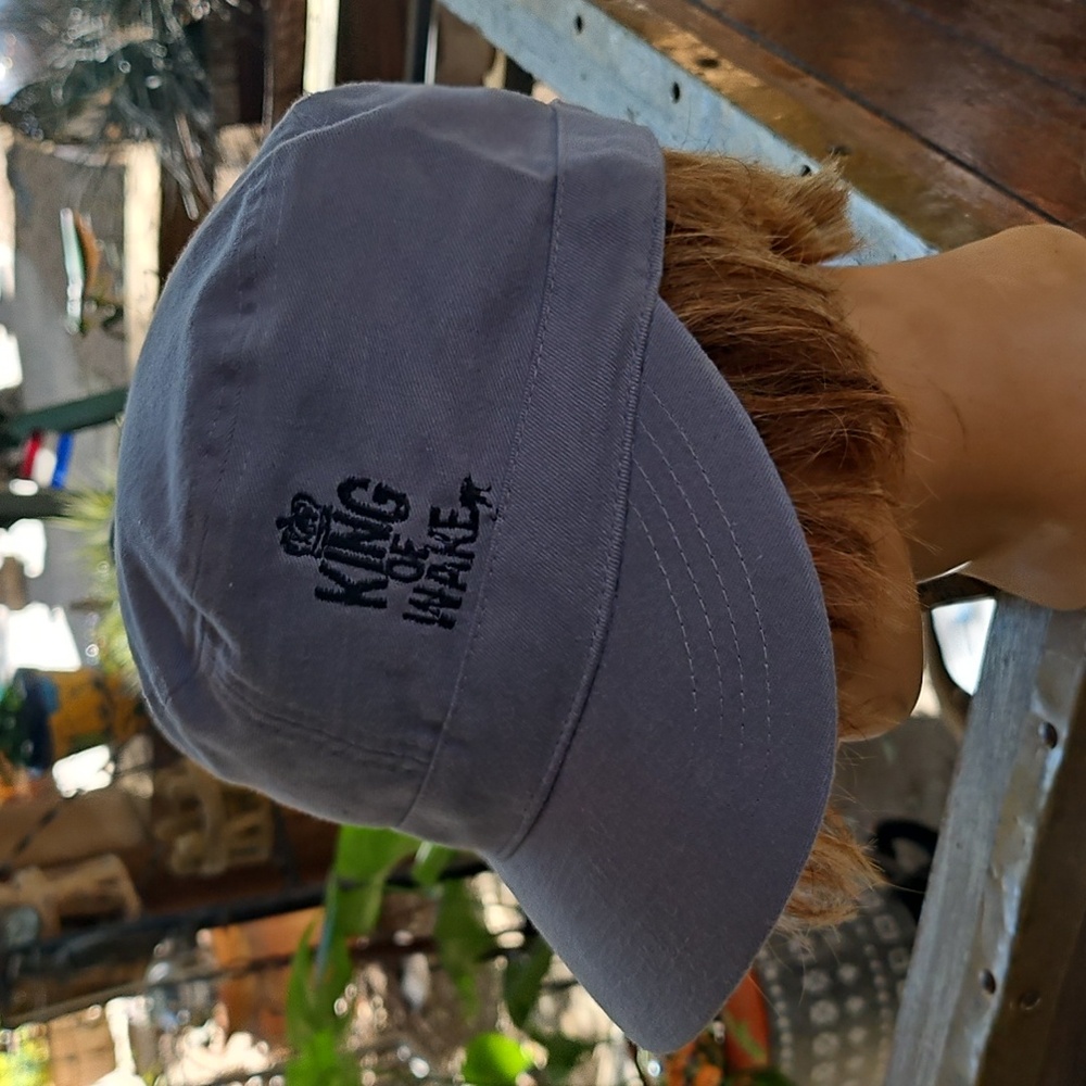 New W Tag UGP Underground Prod. Cap Hat KING OF WAKE Grey Cotton